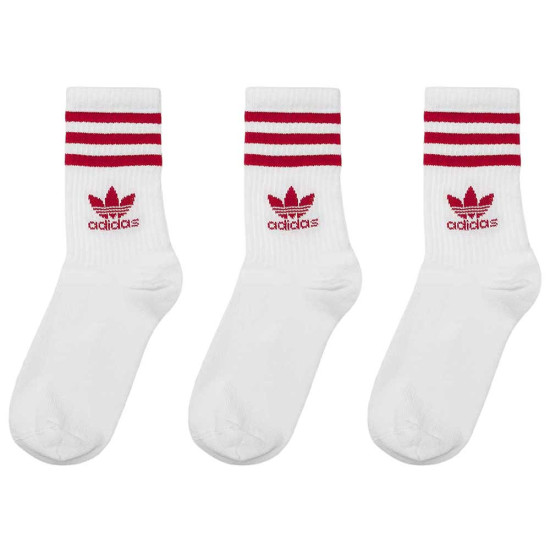 Adidas Κάλτσες Mid-Cut Crew Socks 3 pairs